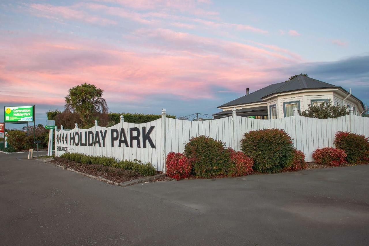 Coronation Park Holiday Park Ashburton Exterior photo